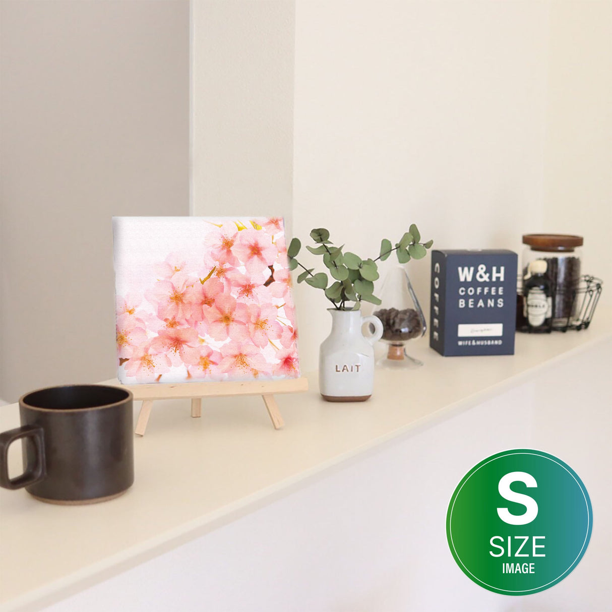 桜の壁掛けアートセット インテリア雑貨 アートパネル キャンバス 花 ピンク nori-2005-033 - ArtDeli. アートパネル専門店