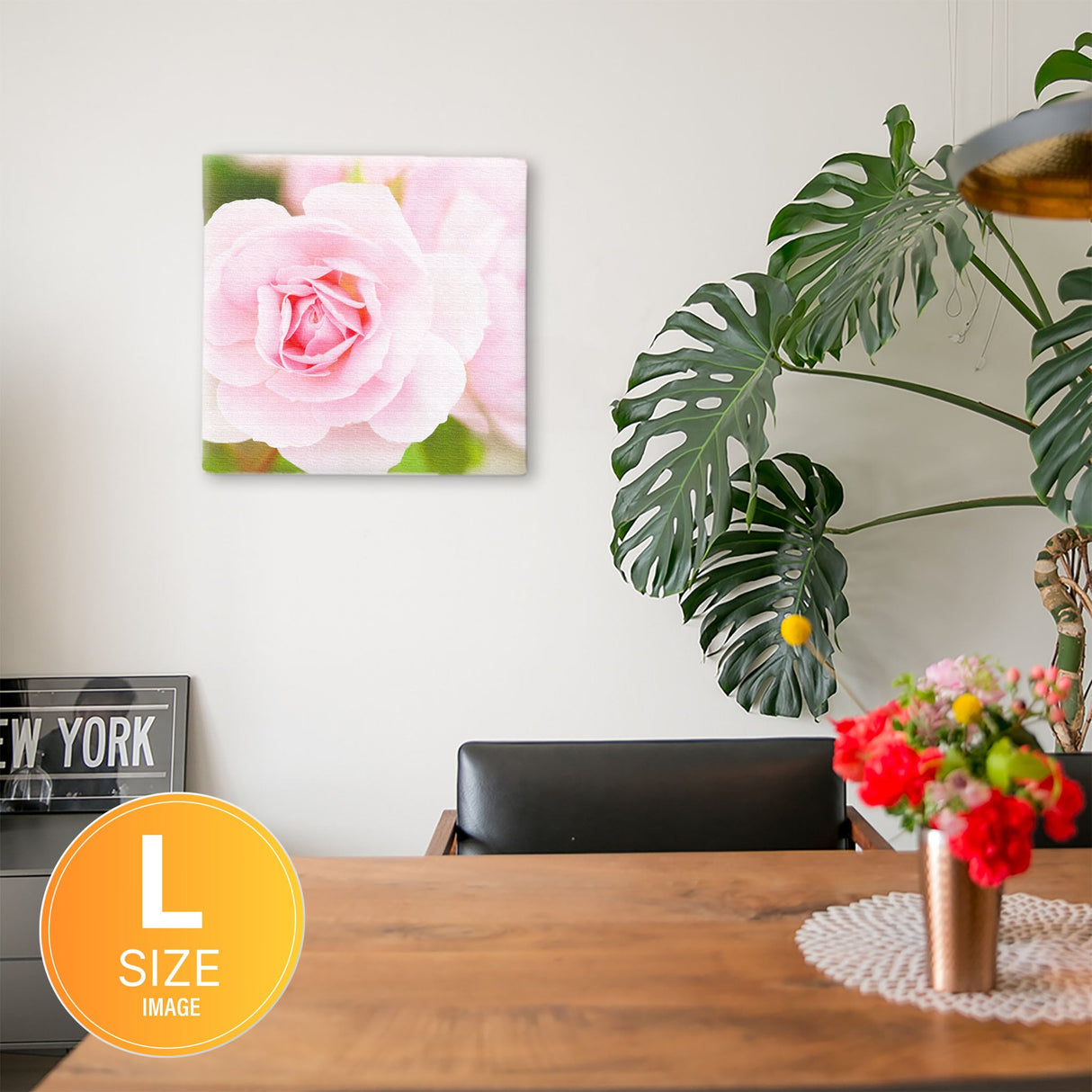 バラのファブリックボードセット インテリア雑貨 アートパネル キャンバス 花 ピンク nori-2005-035 - ArtDeli. アートパネル専門店