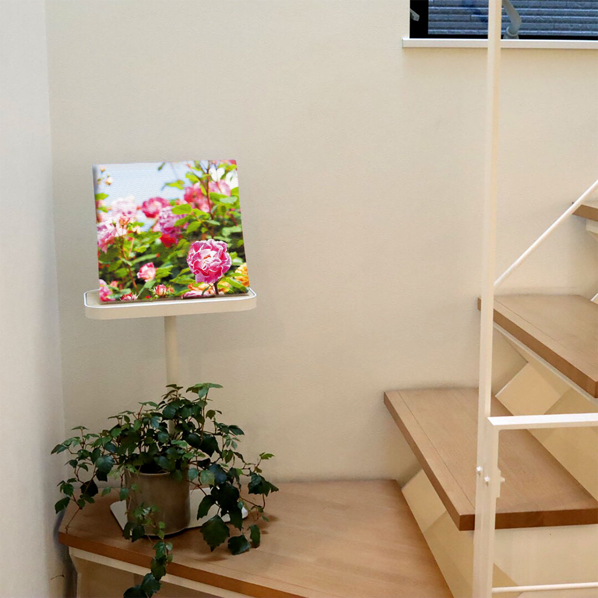 バラのアートパネルセット インテリア雑貨 アートパネル キャンバス 花 グリーン nori-2005-038 - ArtDeli. アートパネル専門店