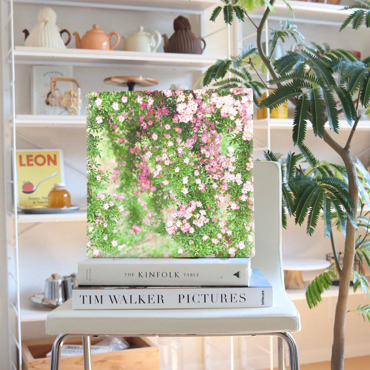 バラのファブリックパネルセット インテリア雑貨 アートパネル キャンバス 花 グリーン nori-2005-042 - ArtDeli. アートパネル専門店