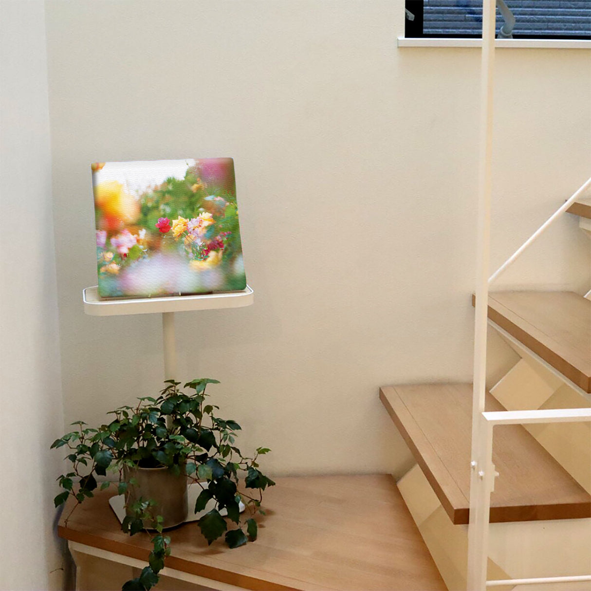 バラのファブリックパネルセット インテリア雑貨 アートパネル キャンバス 花 グリーン nori-2005-043 - ArtDeli. アートパネル専門店