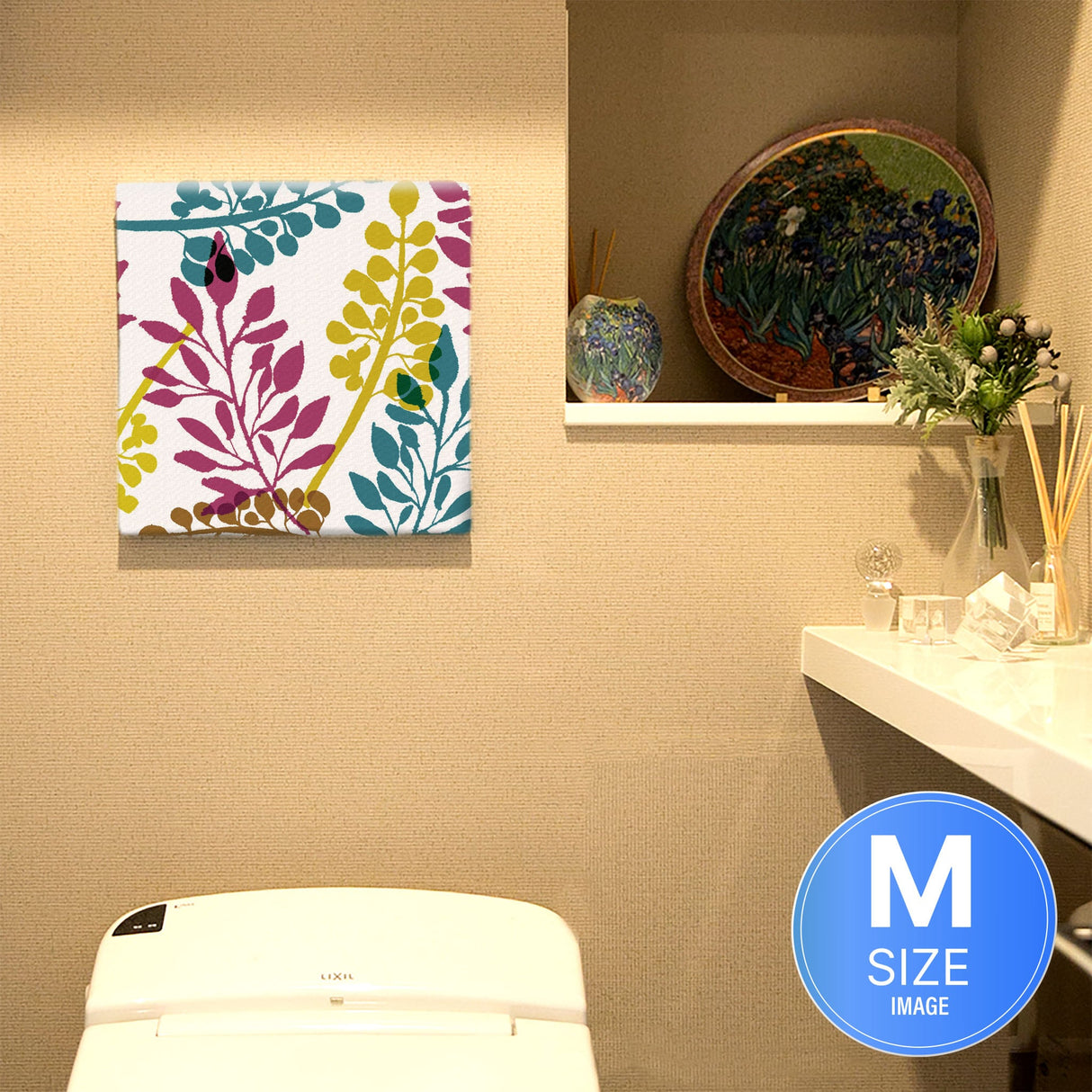 北欧ウォールならファブリックパネル 壁掛け アート pat-0005 - ArtDeli. アートパネル専門店