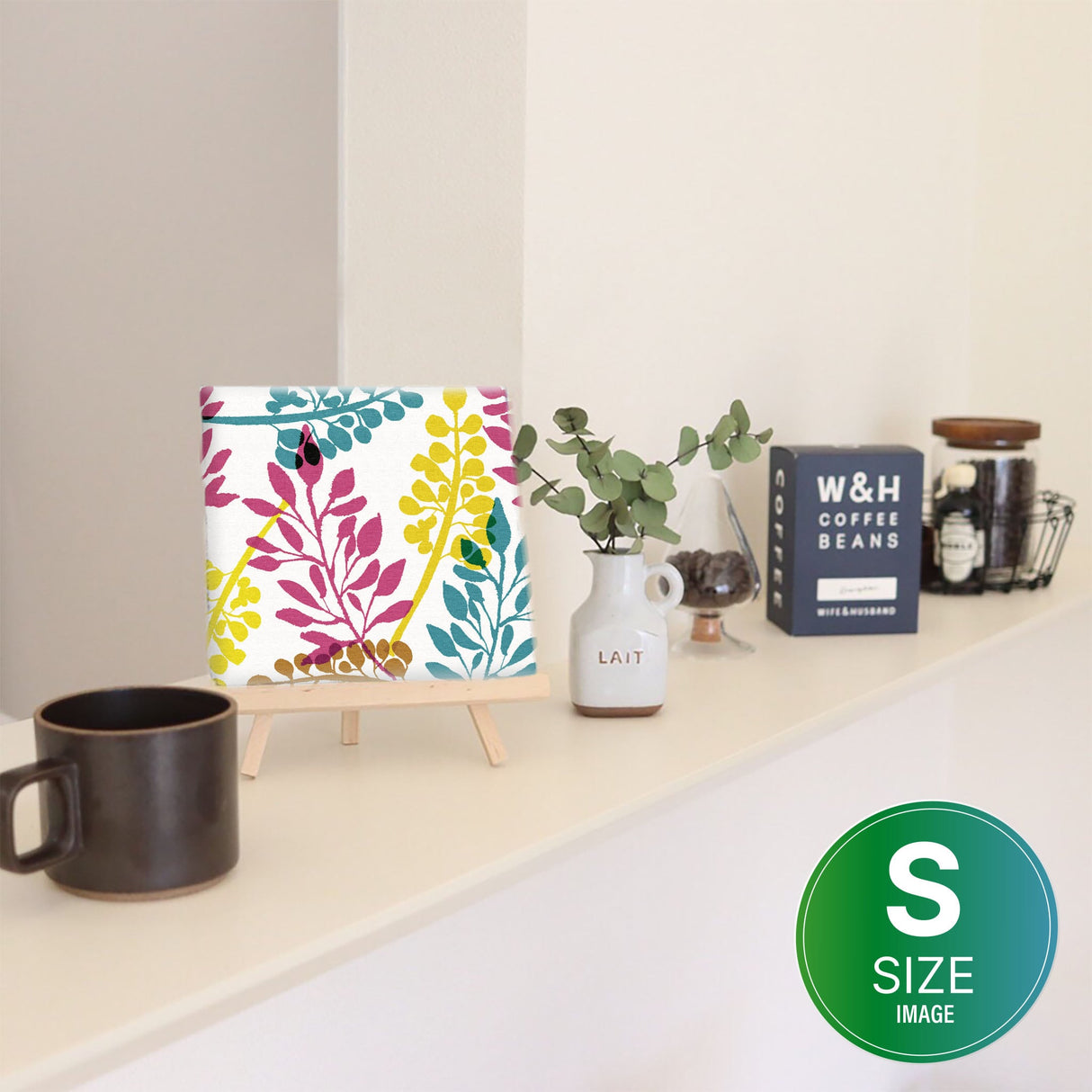 北欧ウォールならファブリックパネル 壁掛け アート pat-0005 - ArtDeli. アートパネル専門店