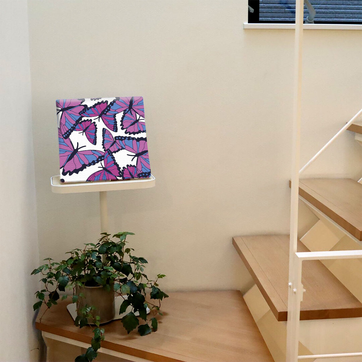 北欧絵柄のファブリックパネル ウォールデコ インテリア pat-0007 - ArtDeli. アートパネル専門店