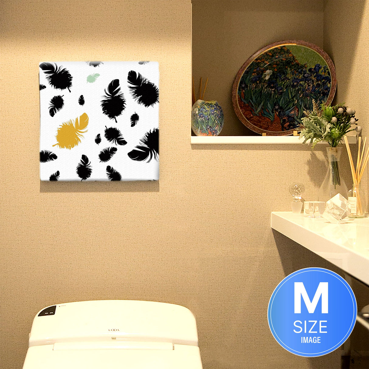 結婚祝いに北欧のファブリックパネル ポスター アート pat-0008 - ArtDeli. アートパネル専門店