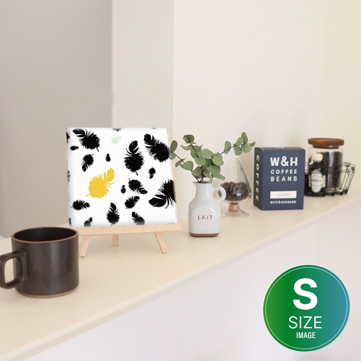 結婚祝いに北欧のファブリックパネル ポスター アート pat-0008 - ArtDeli. アートパネル専門店