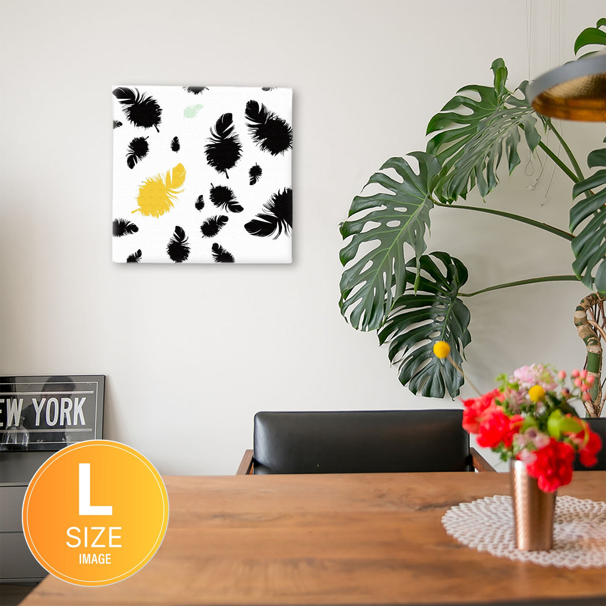 結婚祝いに北欧のファブリックパネル ポスター アート pat-0008 - ArtDeli. アートパネル専門店