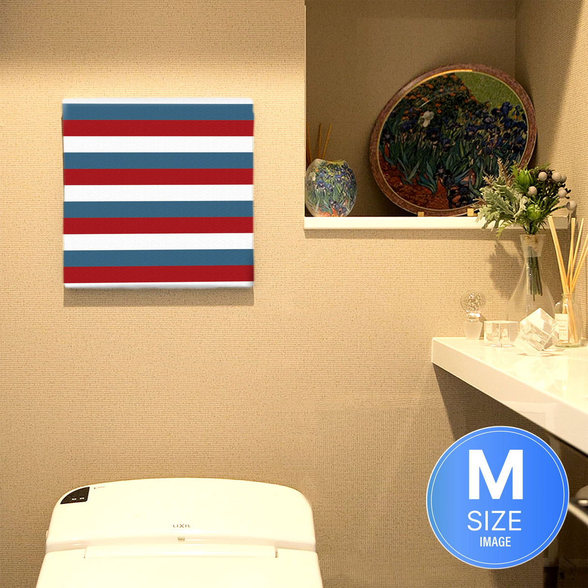 結婚祝いに北欧のファブリックパネル インテリア アート pat-0009 - ArtDeli. アートパネル専門店