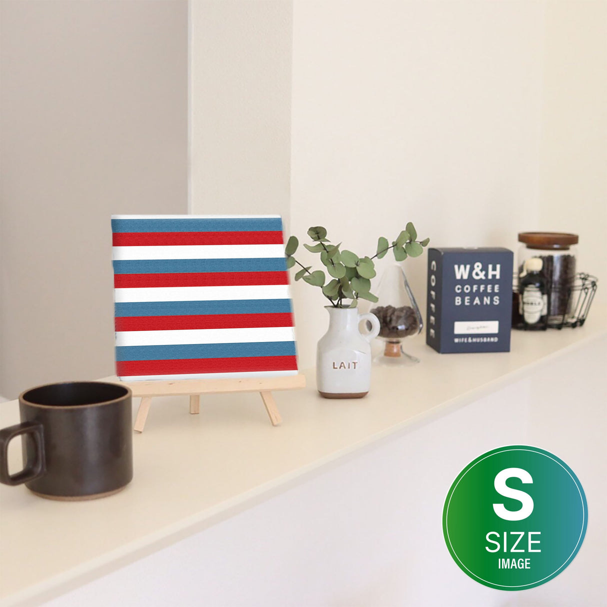 結婚祝いに北欧のファブリックパネル インテリア アート pat-0009 - ArtDeli. アートパネル専門店