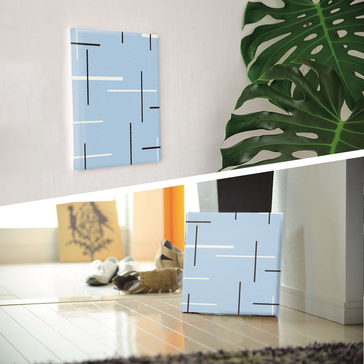 北欧雑貨ならファブリックパネル 一人暮らし インテリア pat-0014 - ArtDeli. アートパネル専門店