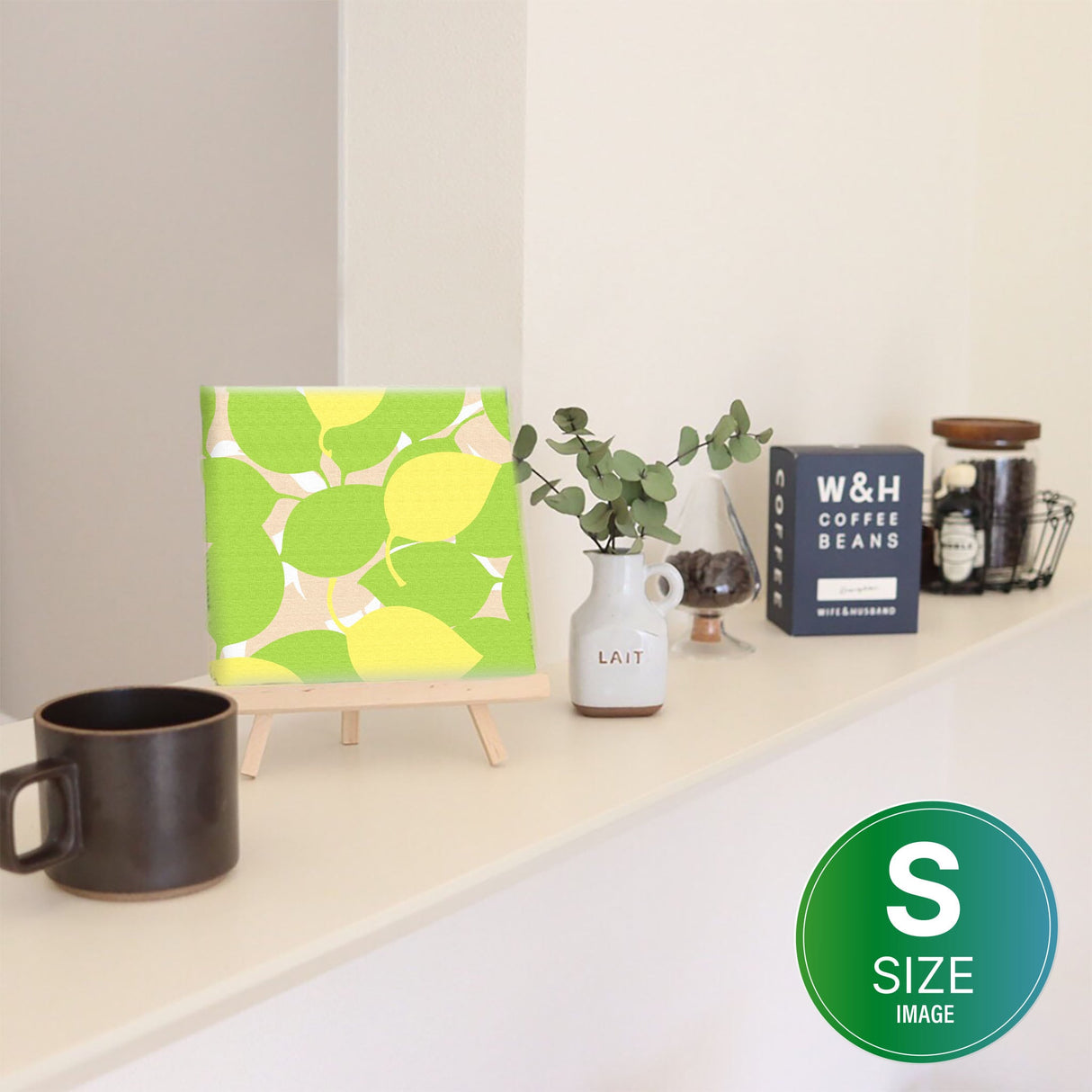 北欧インテリアに最適なファブリックパネル 壁掛け アート pat-0021 - ArtDeli. アートパネル専門店