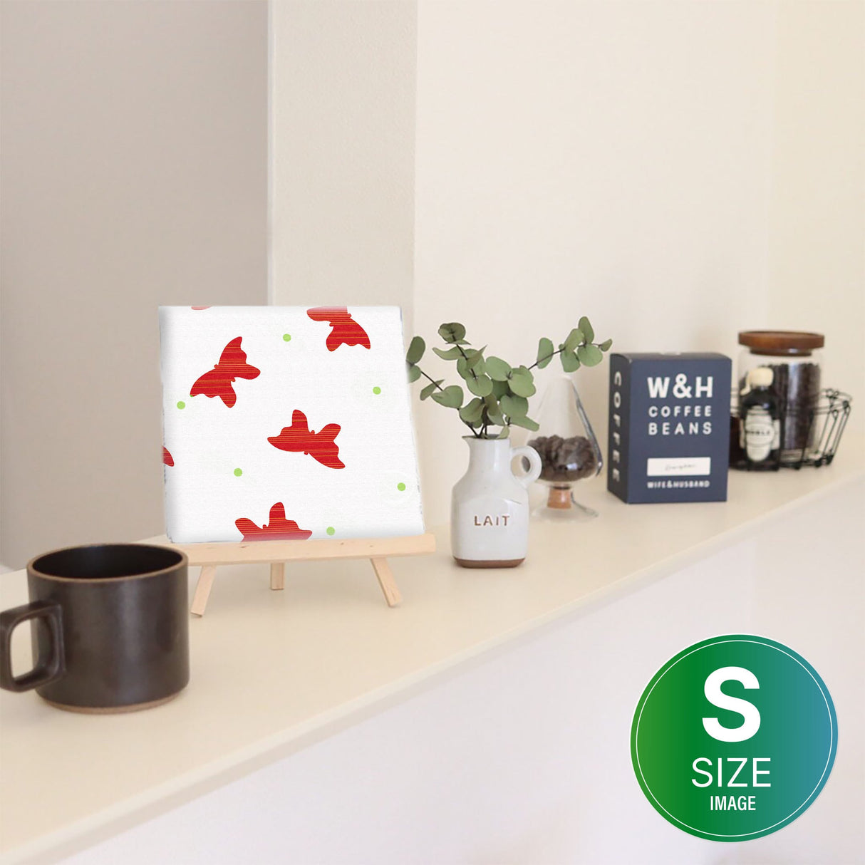 北欧インテリアに最適なインテリア小物 一人暮らし インテリア pat-0022 - ArtDeli. アートパネル専門店