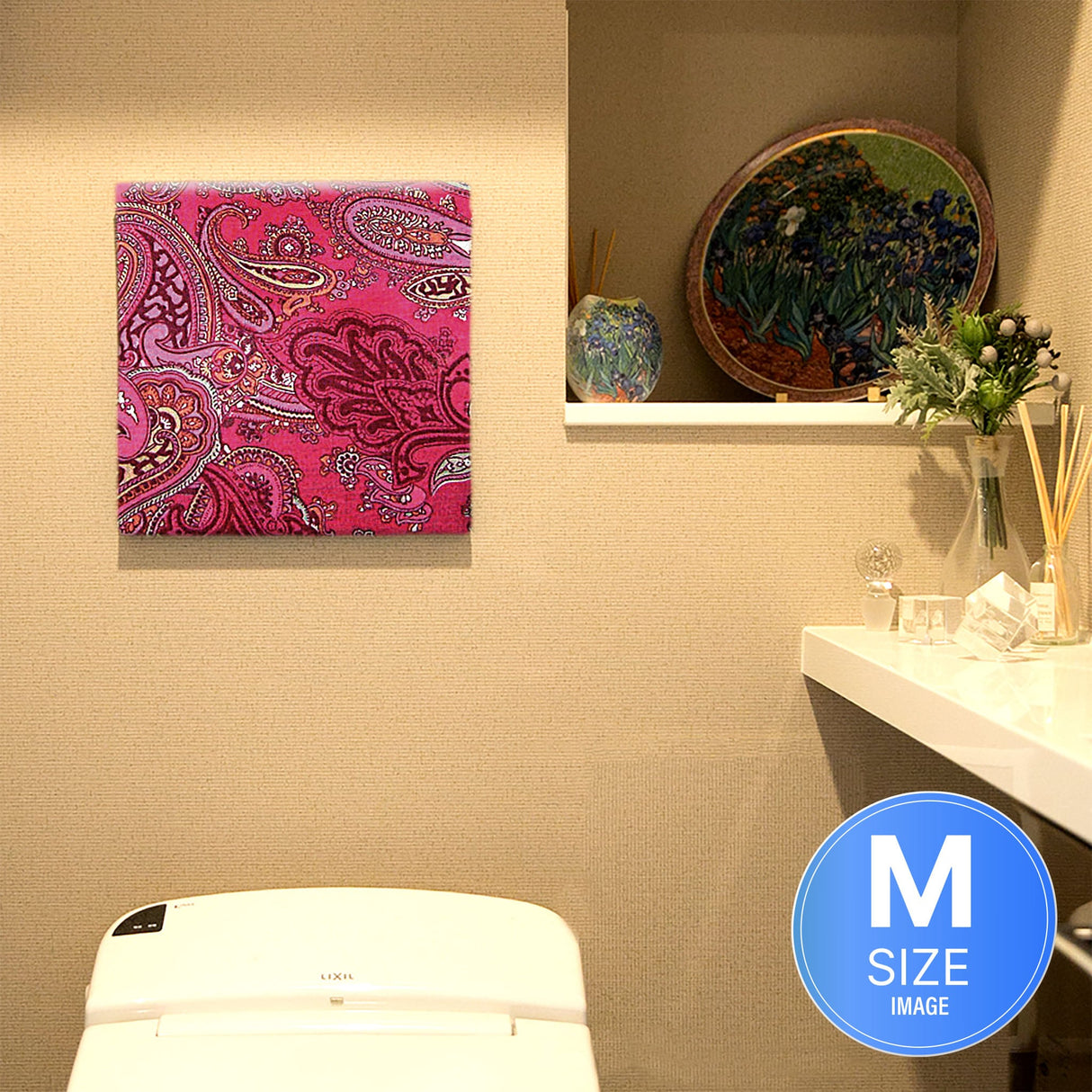 北欧のファブリックパネル ウォールデコ インテリア pat-0023 - ArtDeli. アートパネル専門店