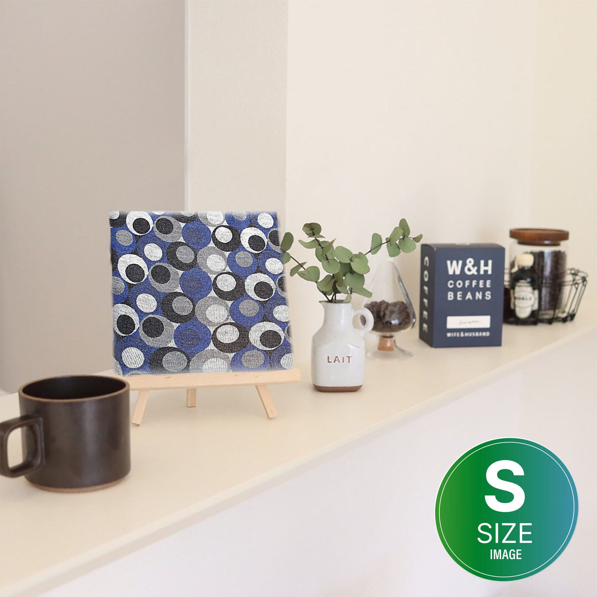 北欧のファブリックパネル ポスター アート pat-0024 - ArtDeli. アートパネル専門店