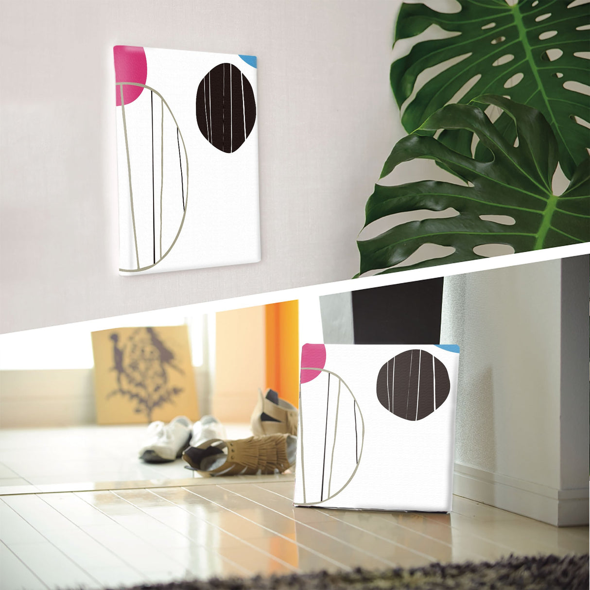 和風モチーフのインテリア小物 写真 壁掛け pat-0036