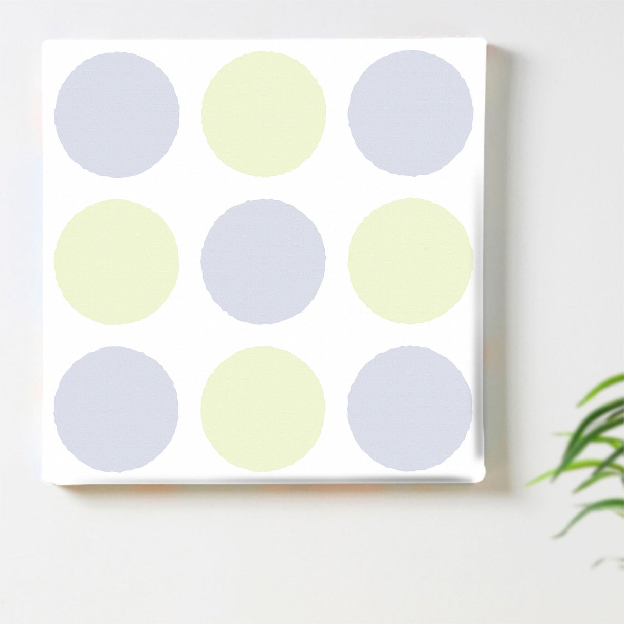 水玉のお洒落なインテリア小物 壁掛け アート pat-0047