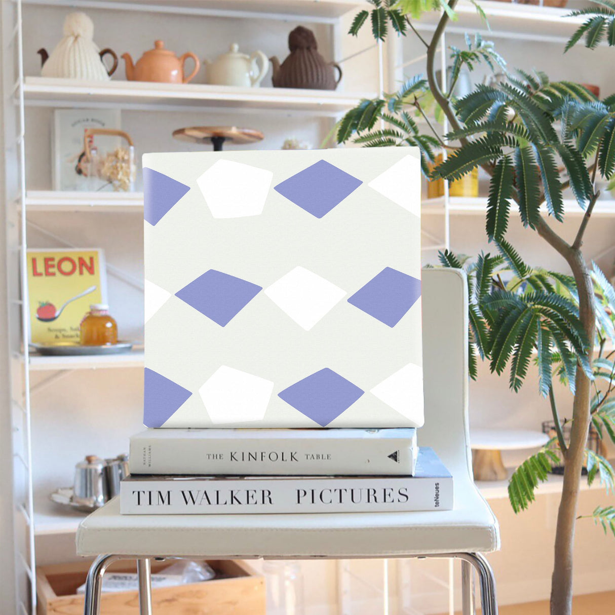 Modern fabric panel for single living interior pat-0048