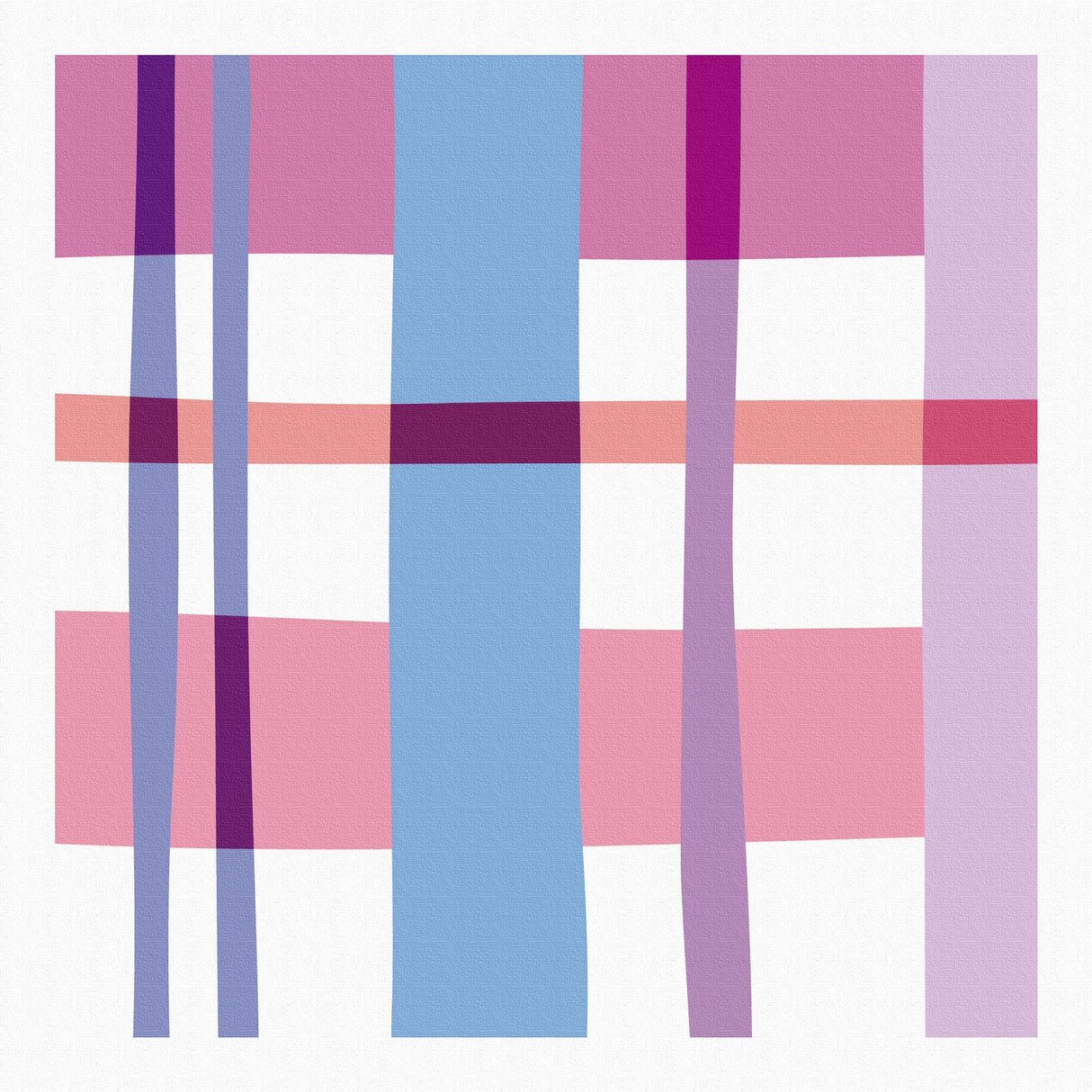 チェックのガーリーなインテリア小物 写真 壁掛け pat-0053