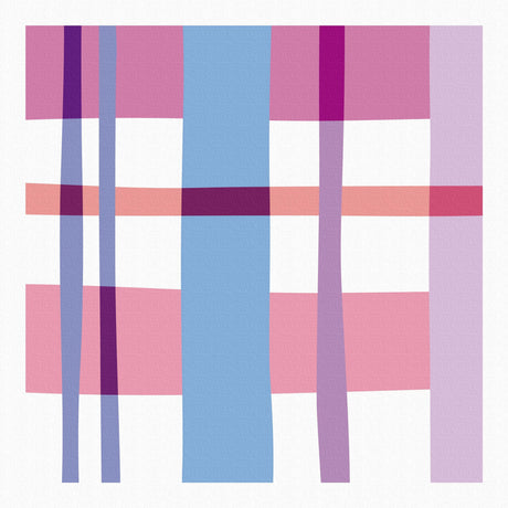 チェックのガーリーなインテリア小物 写真 壁掛け pat-0053