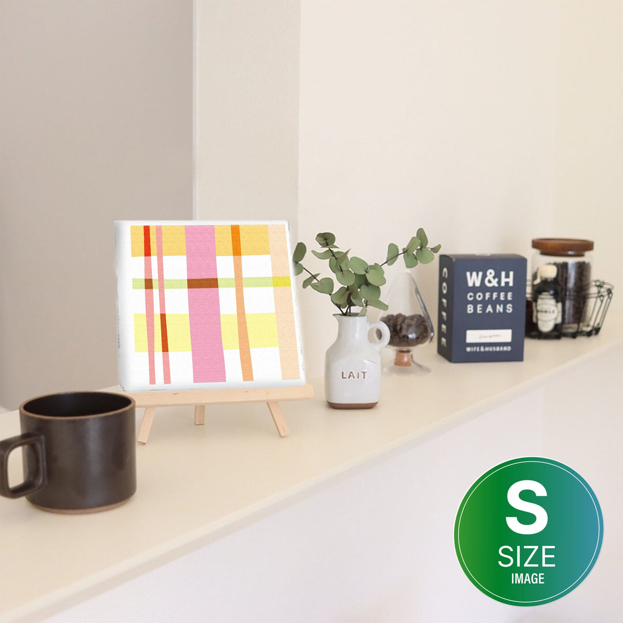 チェックモチーフのインテリア小物 インテリア 雑貨 pat-0054