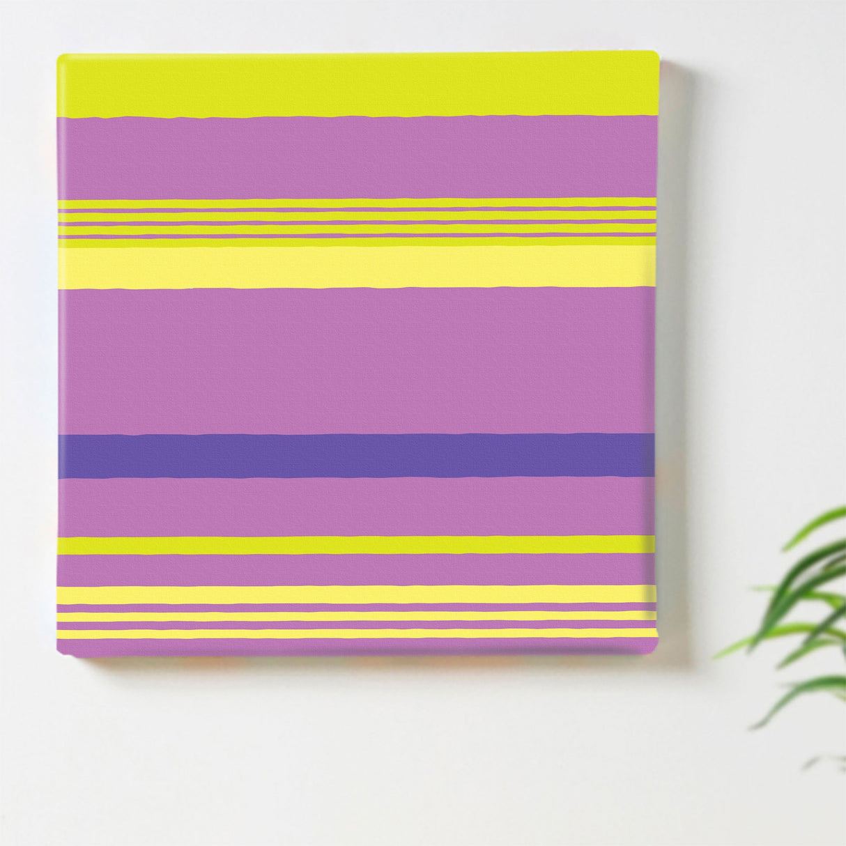 ボーダーのポップなインテリア小物 ポスター アート pat-0059