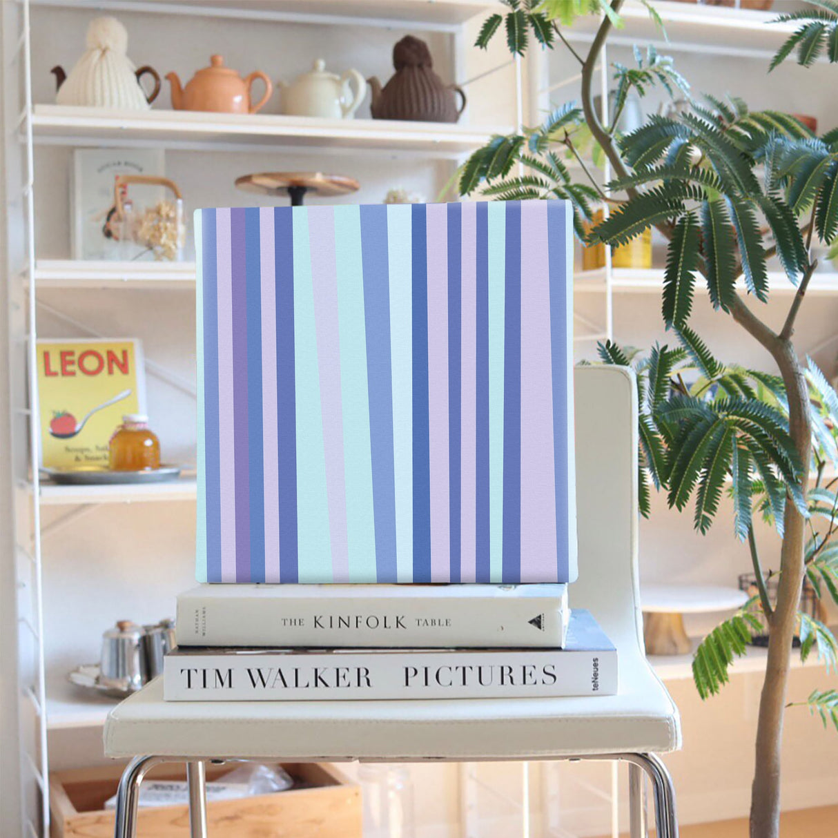 Modern striped fabric panel Interior goods pat-0063