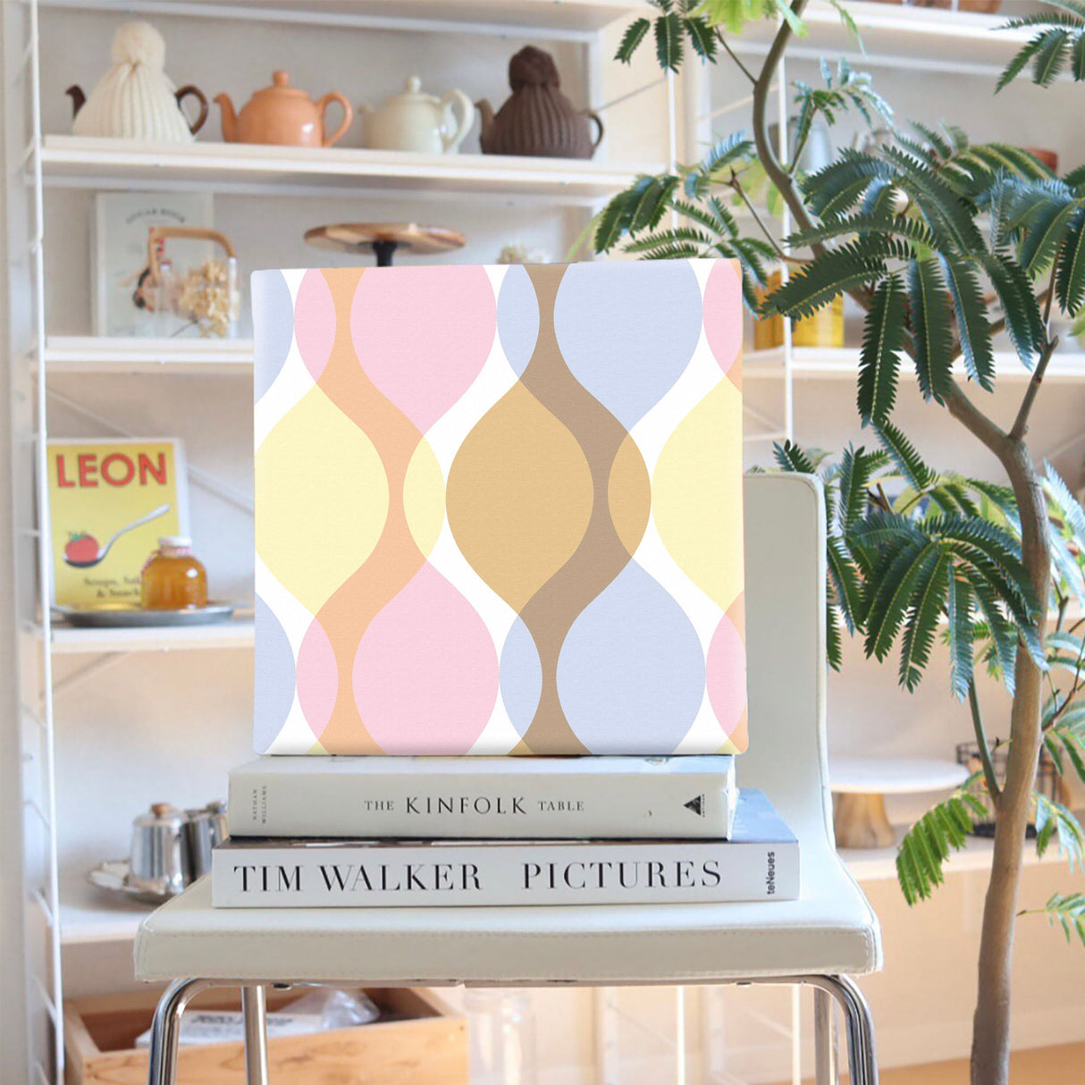 モダンでガーリーなインテリア小物 ポスター アート pat-0068