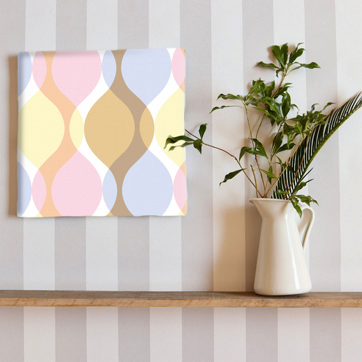 モダンでガーリーなインテリア小物 ポスター アート pat-0068