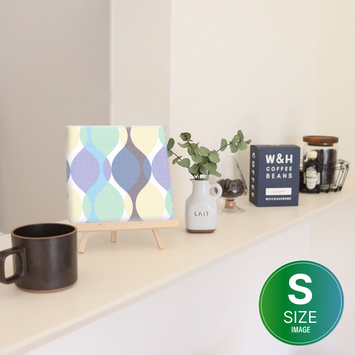 モダンな壁飾りインテリア pat-0070