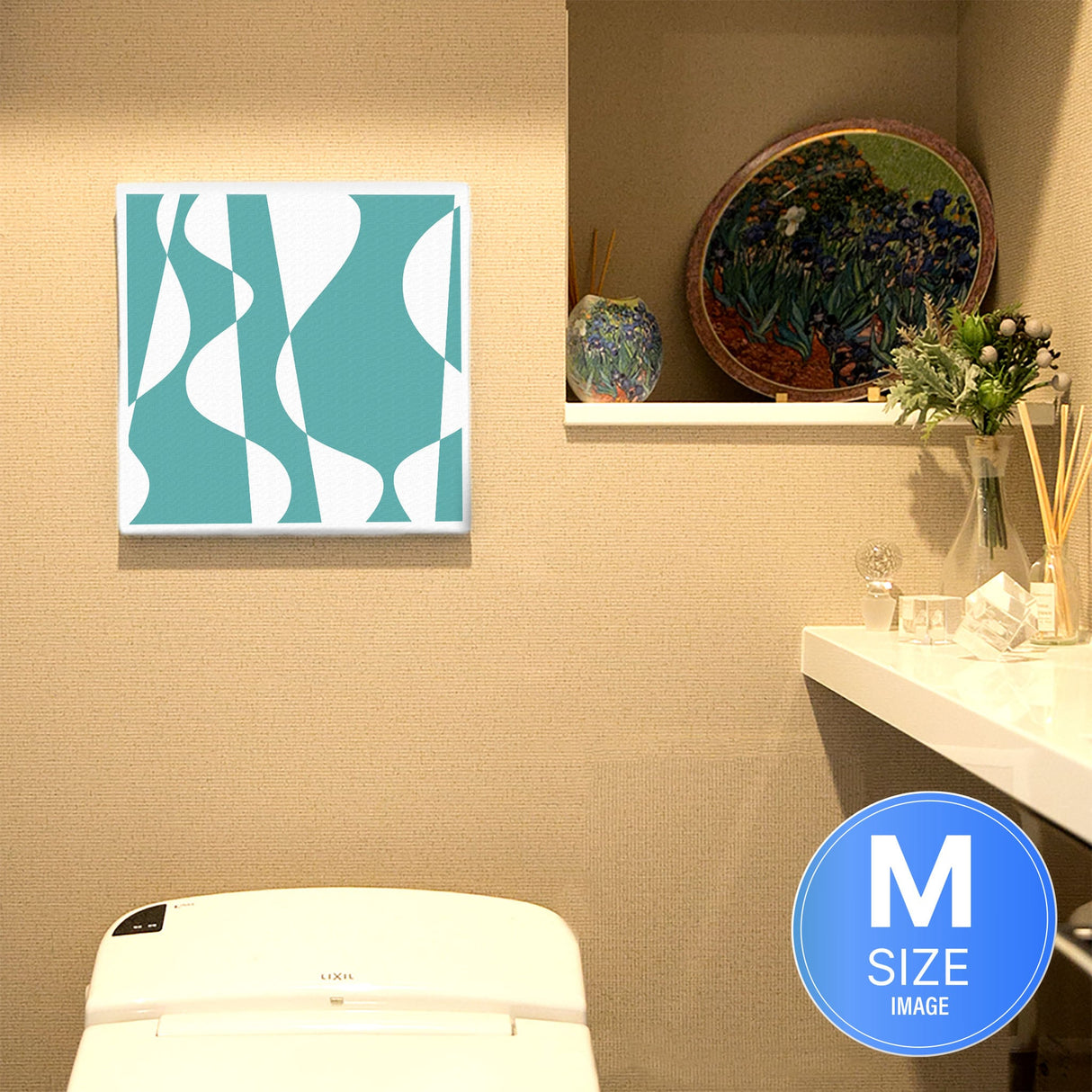 モダンなファブリックパネル 一人暮らし インテリア pat-0075