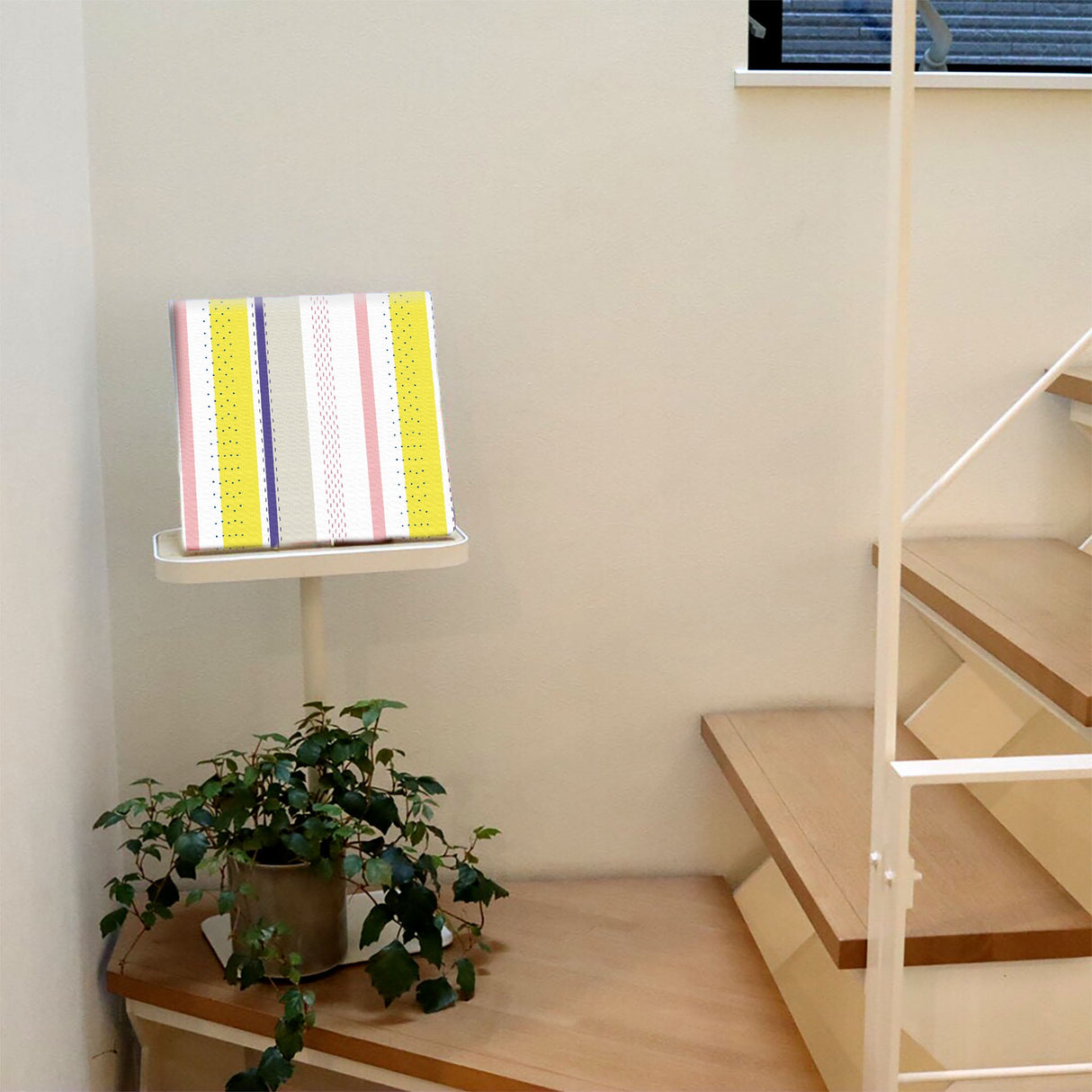 ストライプ柄・キャンバス地のインテリア小物 一人暮らし インテリア pat-0084