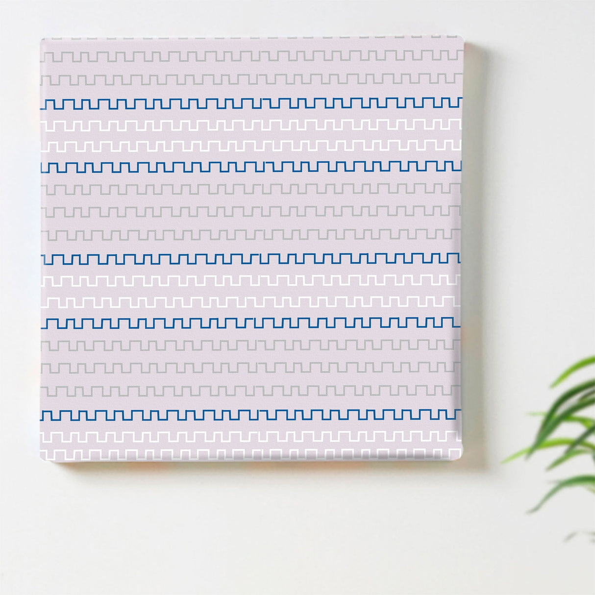 ストライプのポップなファブリックパネル 写真 アート pat-0097