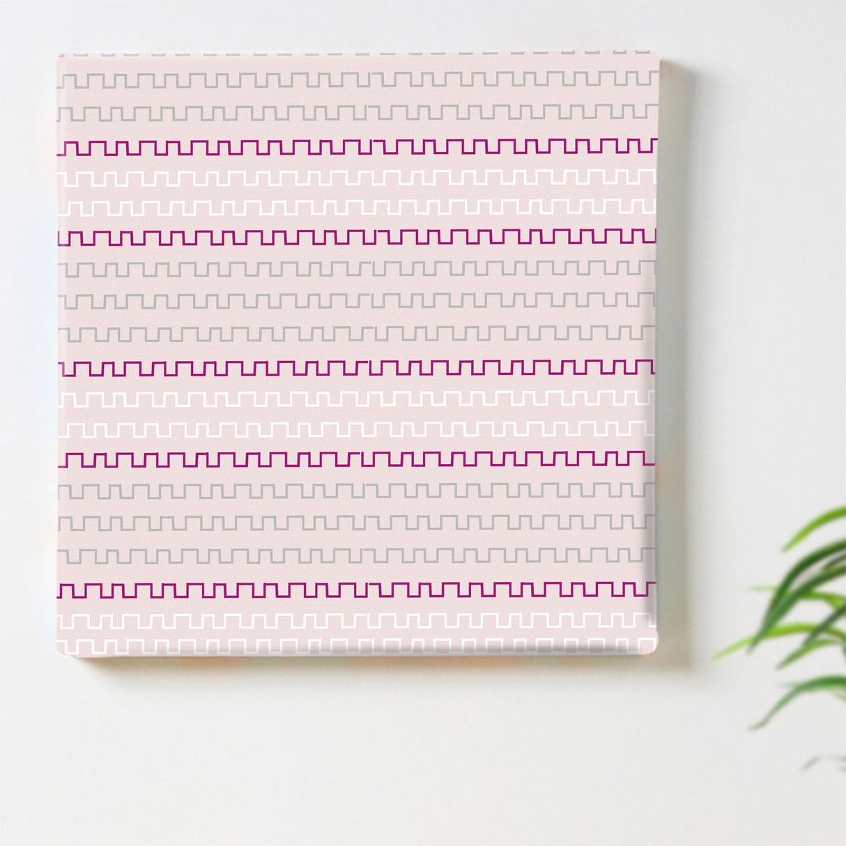 ストライプのお洒落なファブリックパネル 写真 壁掛け pat-0098