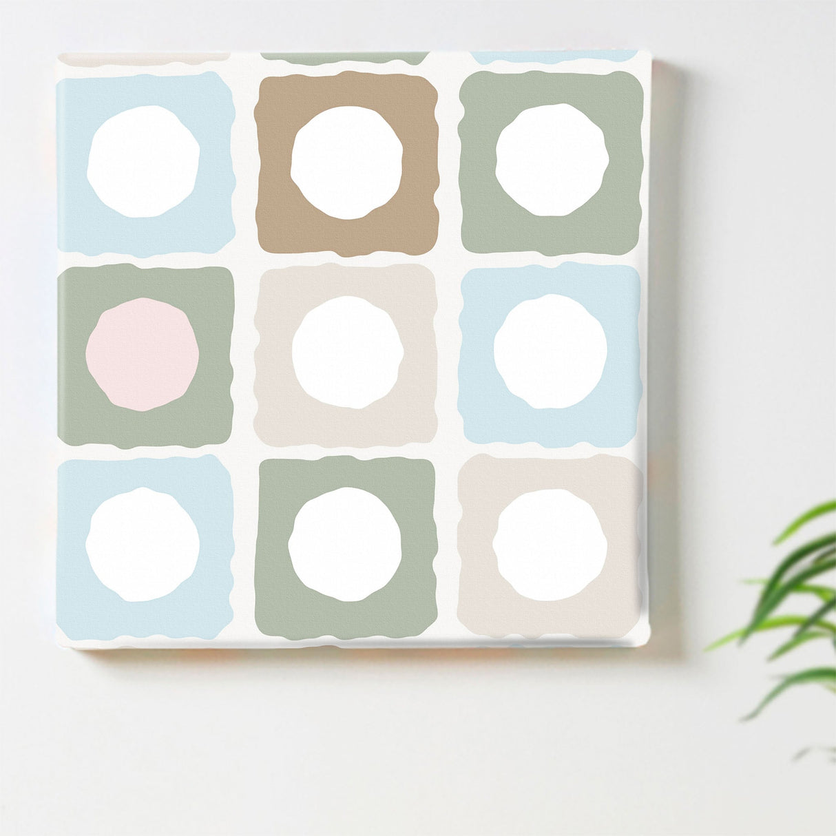 キャンバス地のモダンなインテリア小物 ウォールデコ インテリア pat-0103