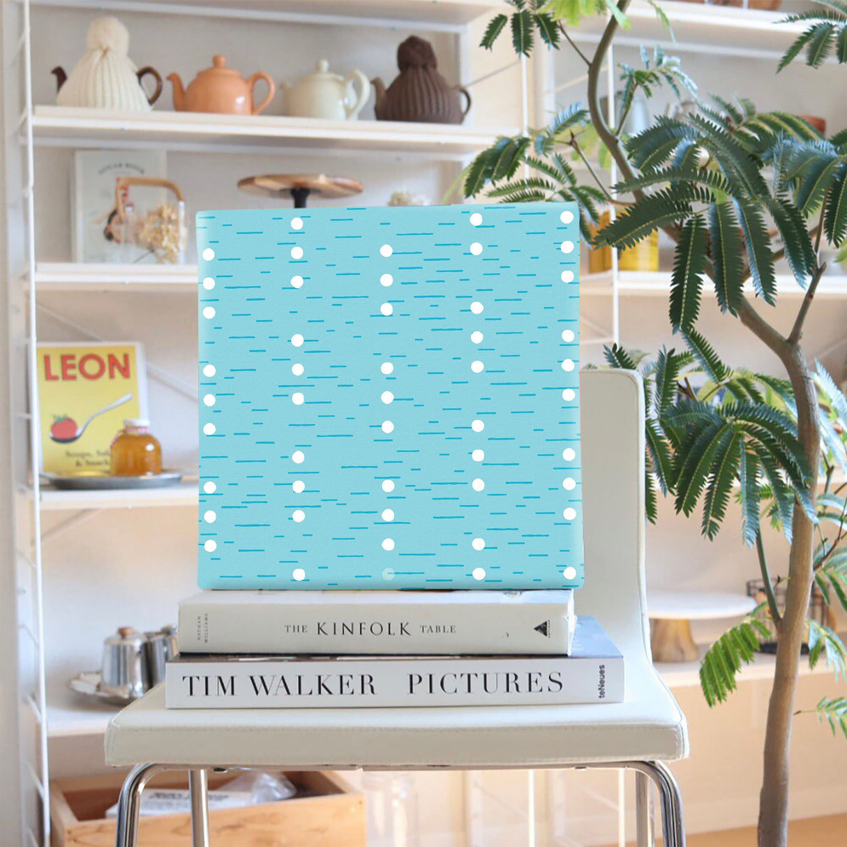 水玉モチーフのインテリア小物 アート 雑貨 pat-0109