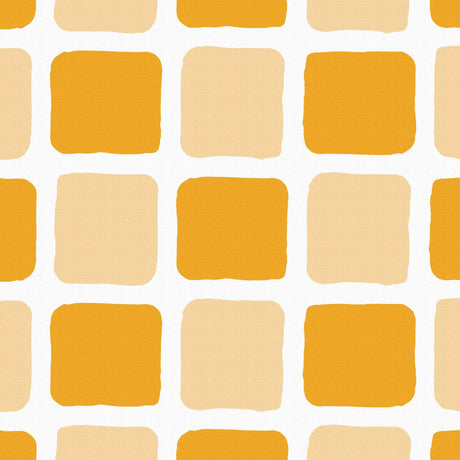 オレンジのタイルモチーフインテリア小物 インテリア アート pat-0123