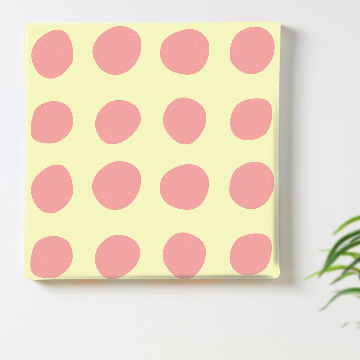 寝室におすすめ、水玉のインテリア小物 ポスター アート pat-0131