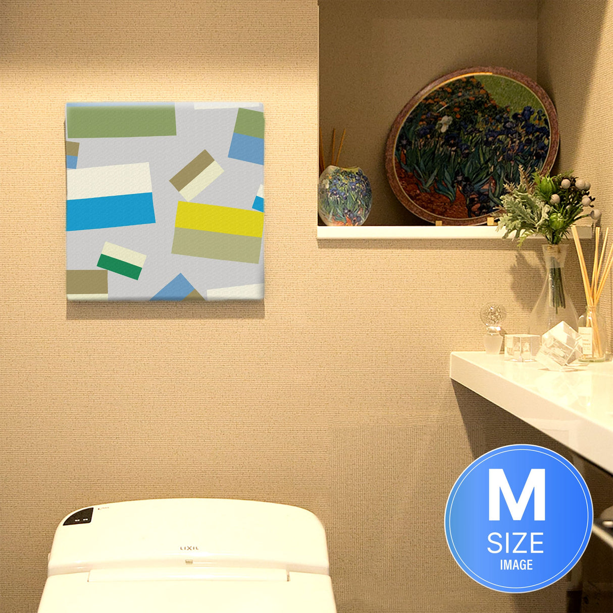 Modern fabric panel photo art pat-0133, recommended for the living room