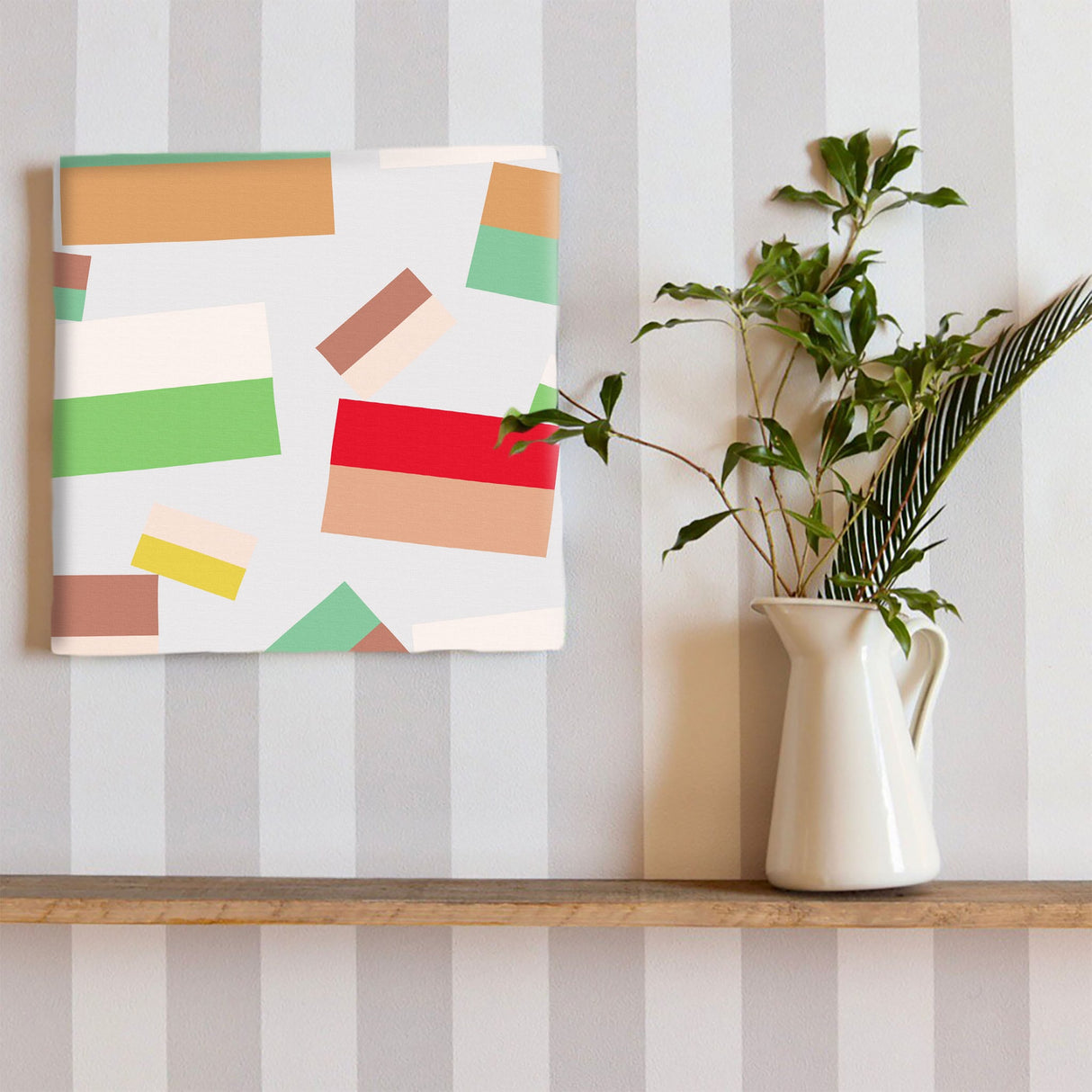 Modern fabric panels recommended for bedrooms Interior goods pat-0135