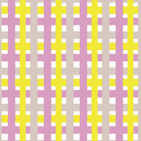 子供部屋におすすめ、チェックのファブリックパネル アート 雑貨 pat-0136