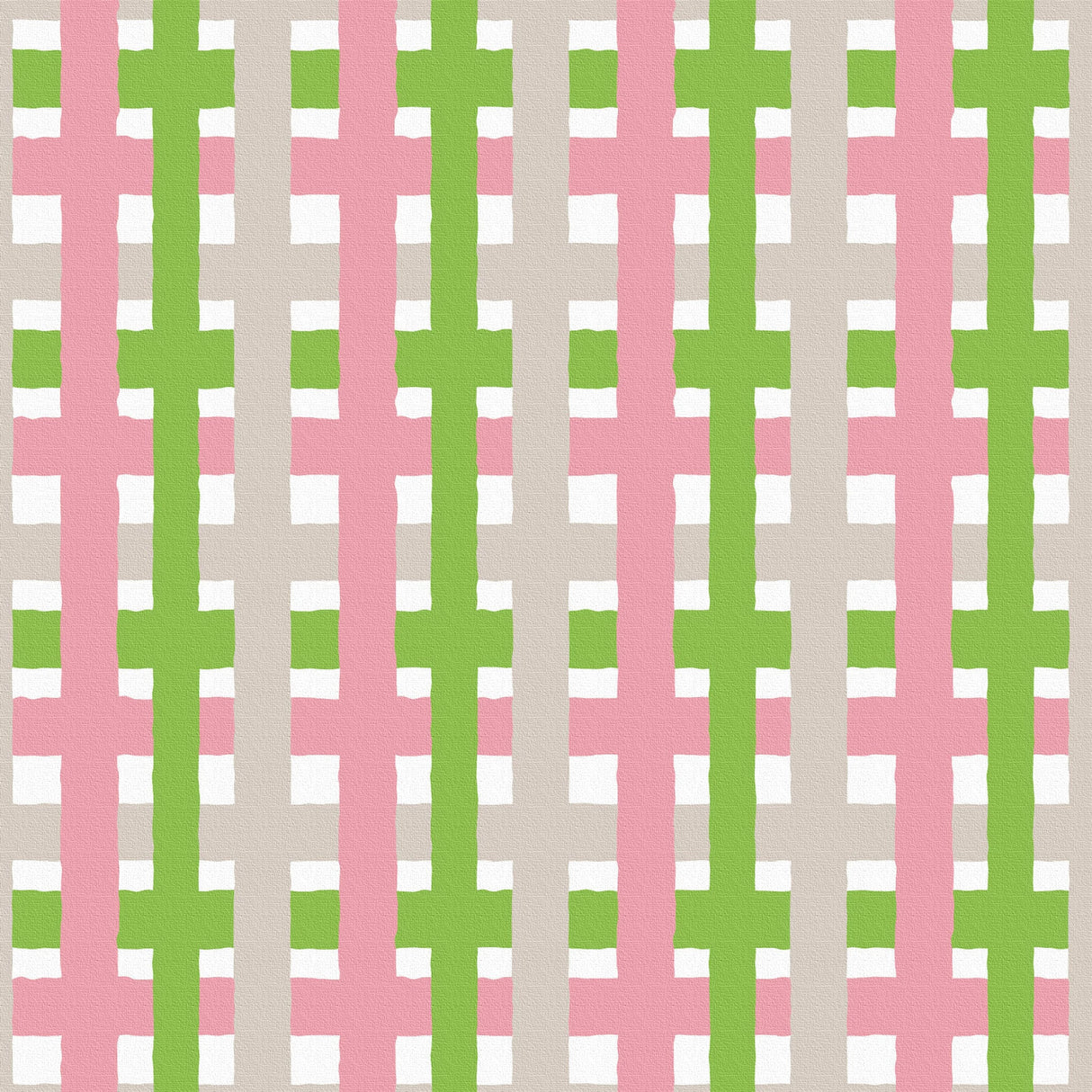 リビングにおすすめ、チェックのファブリックパネル 壁掛け アート pat-0137