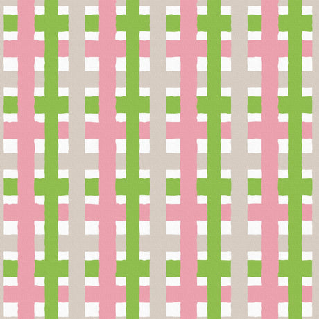 リビングにおすすめ、チェックのファブリックパネル 壁掛け アート pat-0137