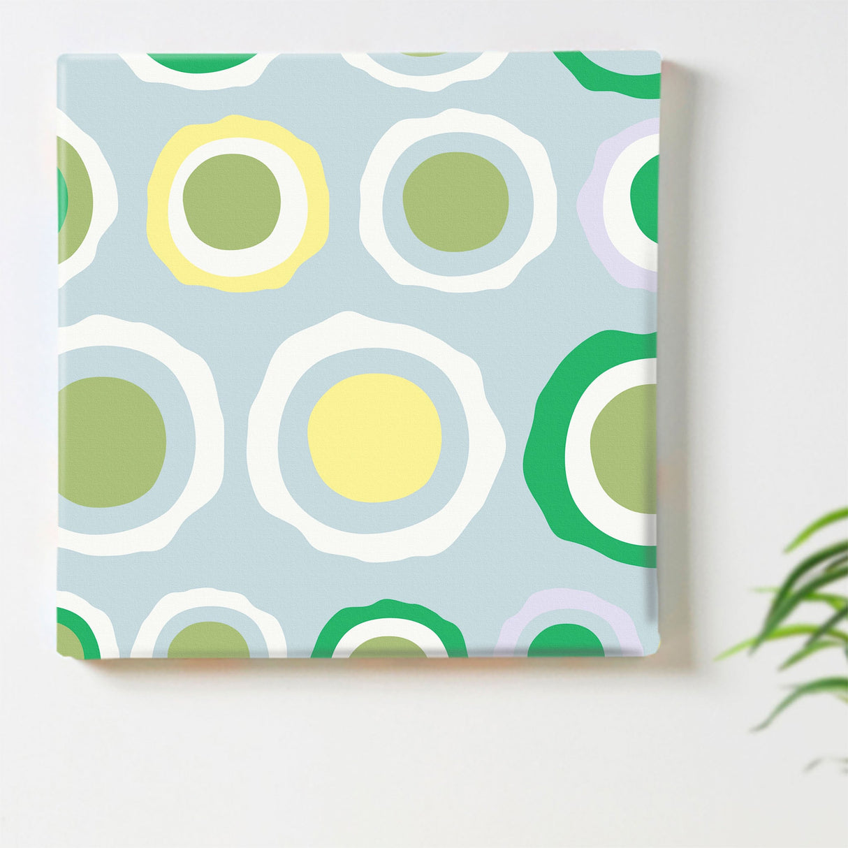 子供部屋にぴったり、水玉のファブリックパネル アート 雑貨 pat-0145