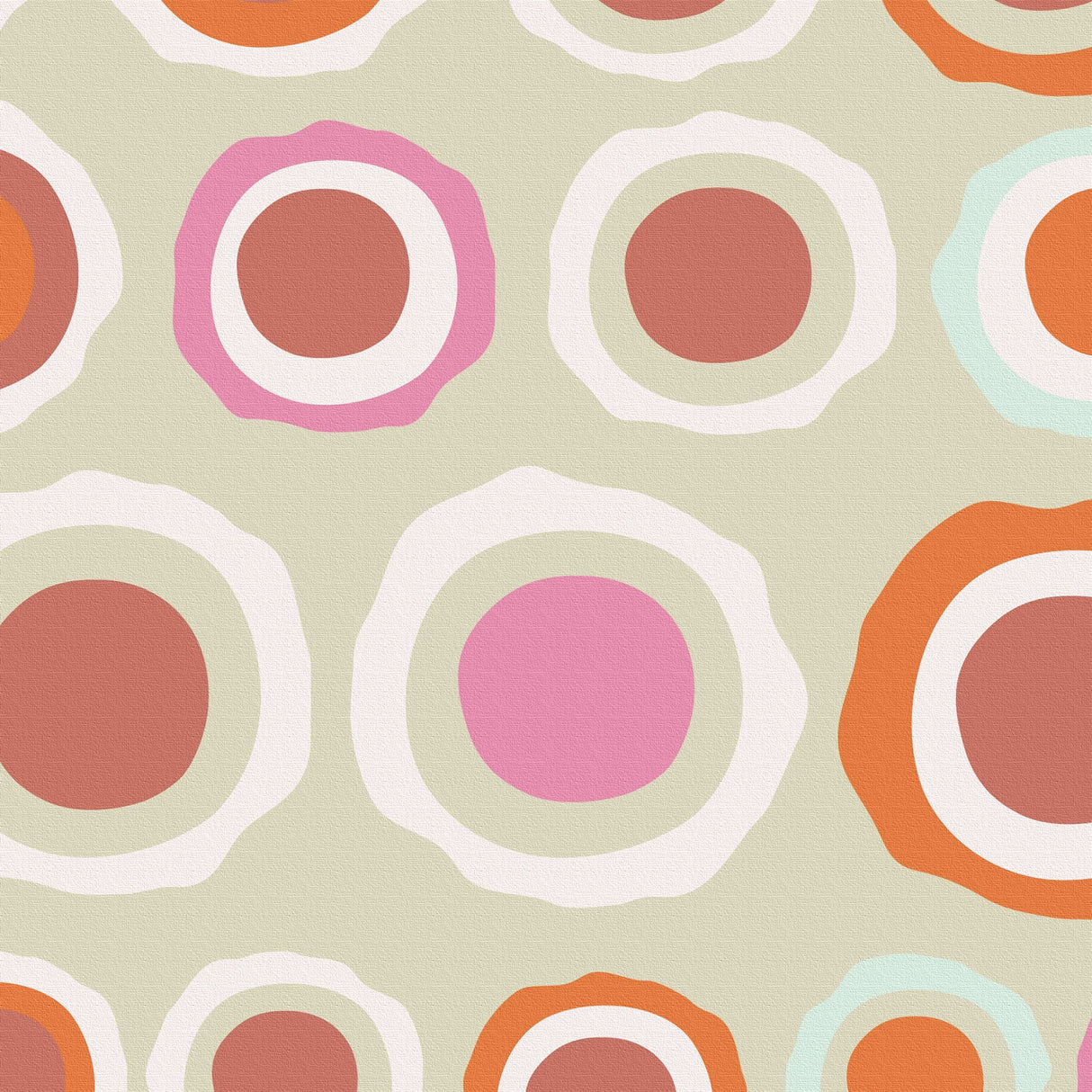 A polka dot fabric panel perfect for your entrance. Interior design for single living pat-0147