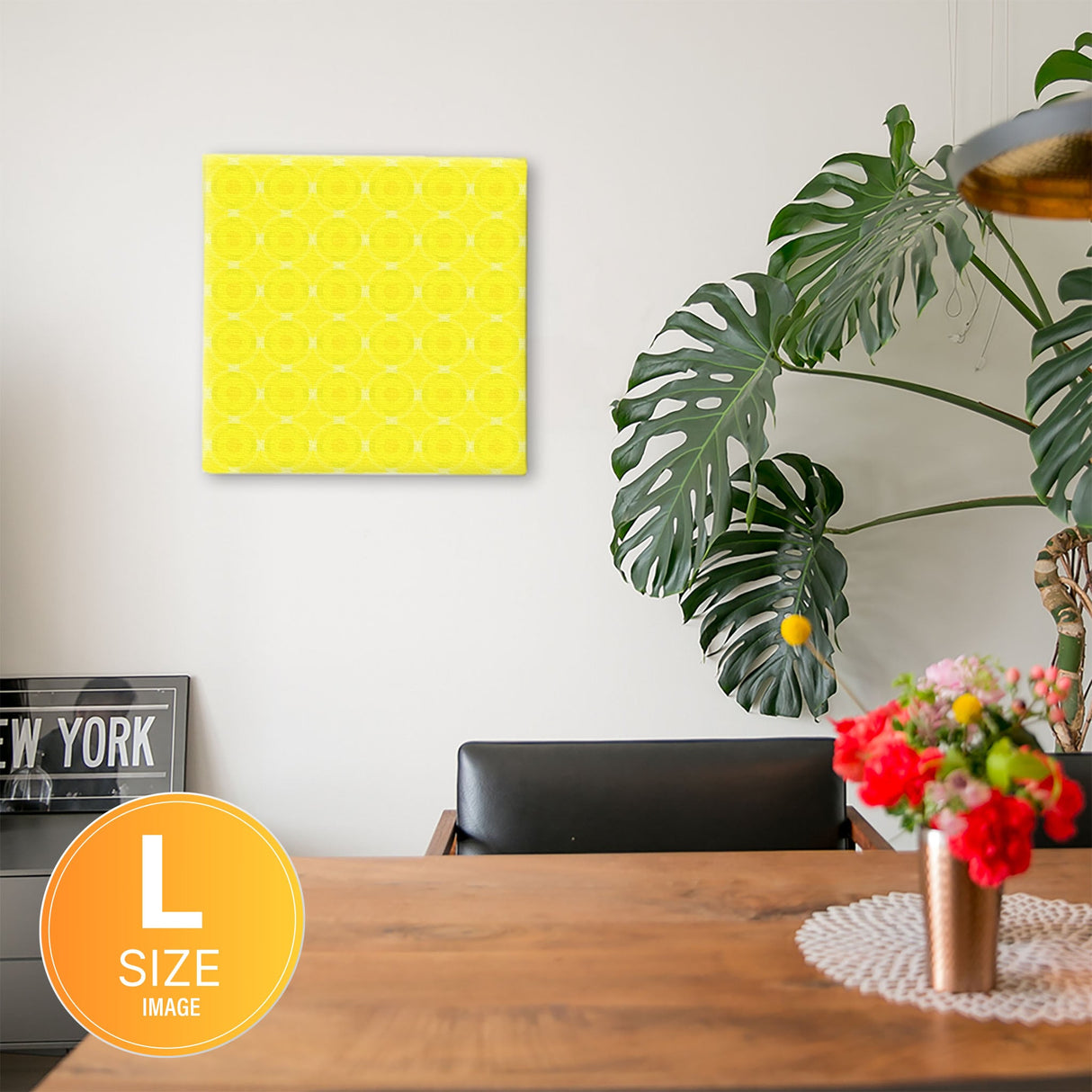 ギフトにおすすめ、水玉のファブリックパネル ポスター アート pat-0149