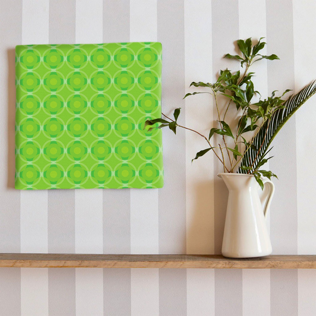 贈り物におすすめ、水玉水玉のファブリックパネル インテリア アート pat-0150