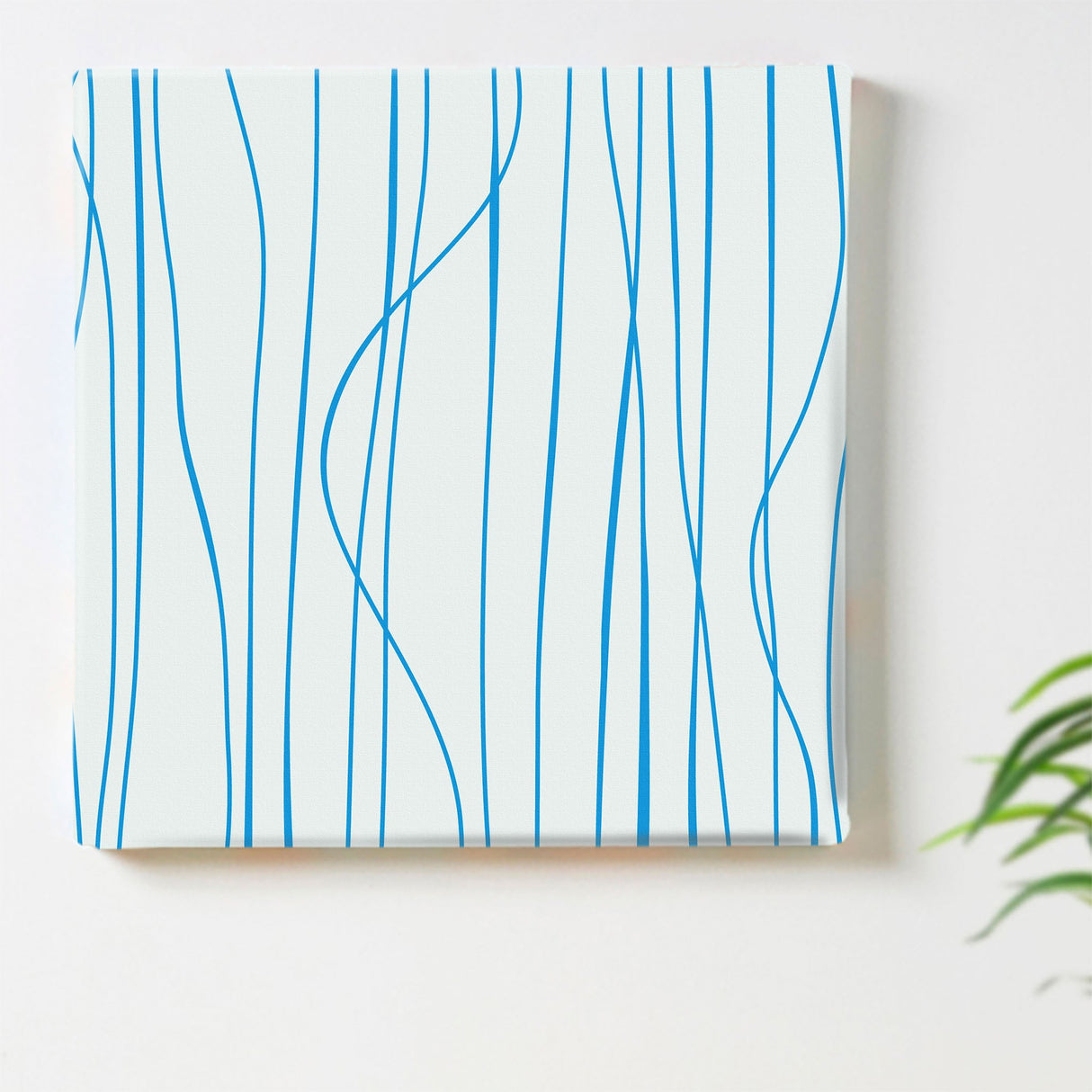 Modern design, blue interior accessories Art Goods pat-0154