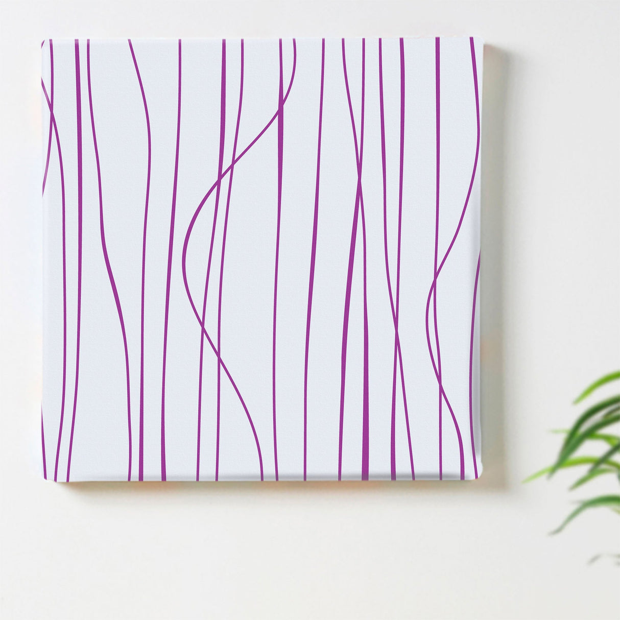 モダンなデザインパープルのインテリア小物 壁掛け アート pat-0155