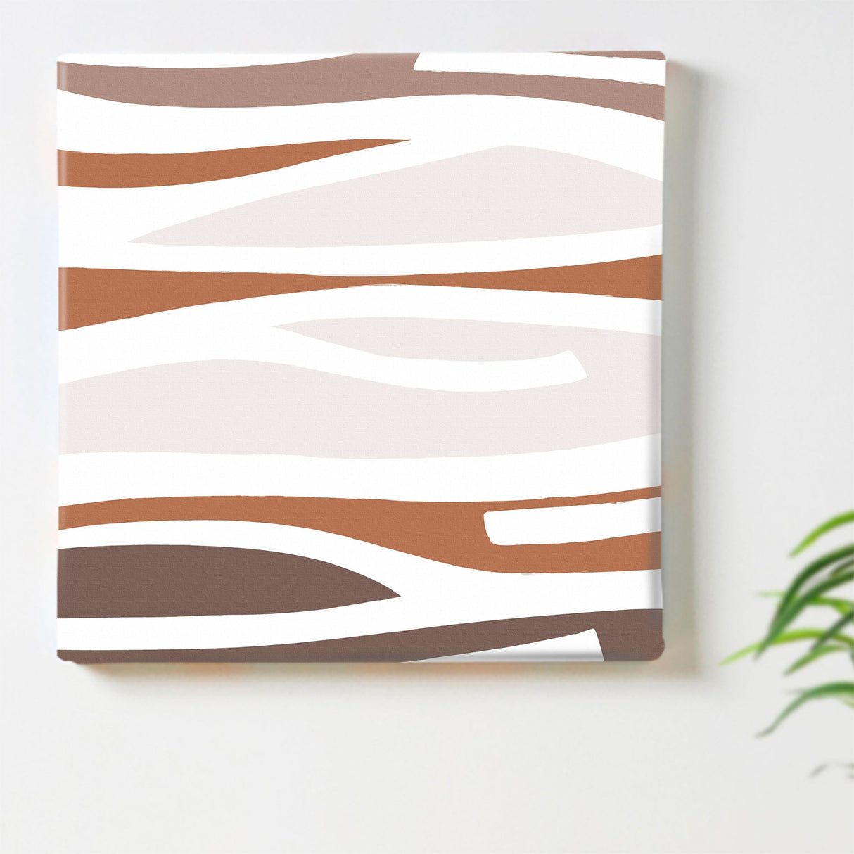 モダンなデザイン、ブラウンのインテリア小物 ポスター アート pat-0158