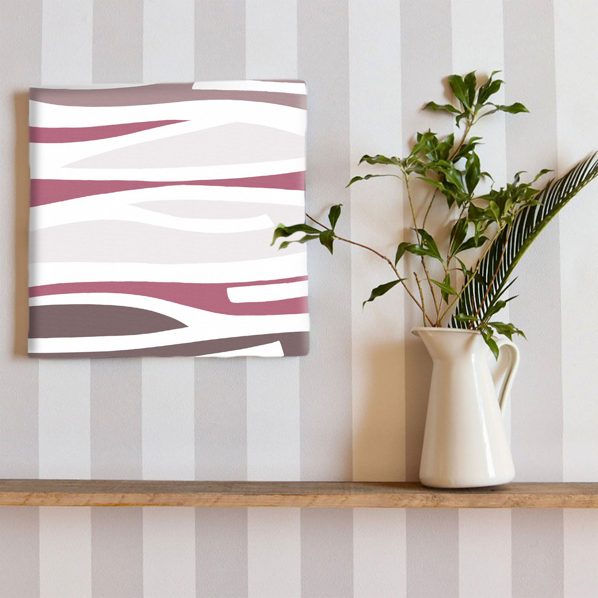 モダンなデザイン、赤のインテリア小物 インテリア アート pat-0159